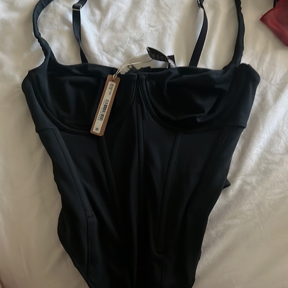 COPY - SKIMS COTTON CORSET UNLINED BODYSUIT - Picture 2 of 2